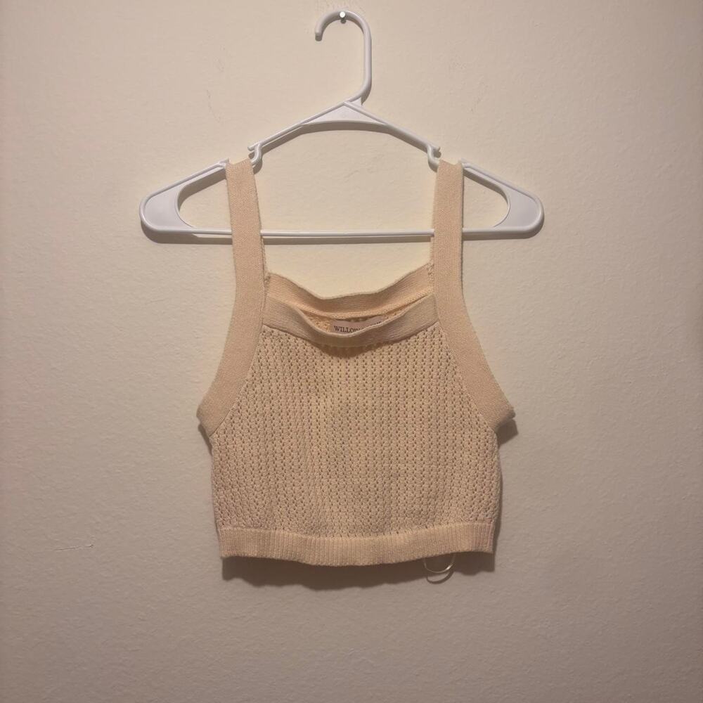 Brand new cream cropped